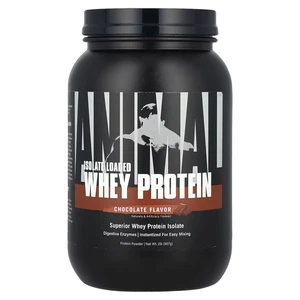 Animal, Isolated Loaded Whey Protein Pulver, Schokolade, 2 Pfund (907 g), Ablaufdatum: 05/2027 - Bild 1 von 2