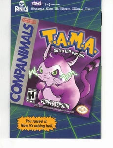 TAMA #1 (De 6) Cubierta B 1:10 Tony Fleecs Videojuego Homenaje Variante Casi Nuevo Primera Impresión - Imagen 1 de 2