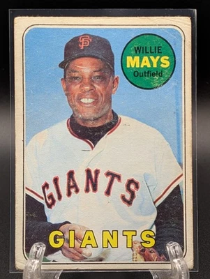 1969 Topps Willie Mays #190 Gigantes de San Francisco  Foto 1 de 2