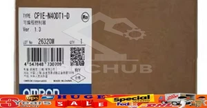 NEW OMRON CP1E-N40DT1-D CP1EN40DT1D Programmable Logic Controller US Free TAX - Picture 1 of 1