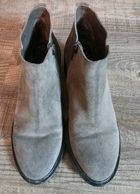 Coclico Gray Suede Ankle Boot - Size 40  / 9.5 M - Image 1 of 4
