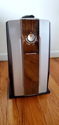 BONECO 7142 Ultrasonic Warm or Cool Mist Humidifier - Black/Gray/Silver - Image 1 of 4