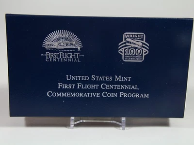 2003-P Copper First Flight Centennial Comm. half dollar coin.  Proof.  OGP w/COA - Image 1 of 4