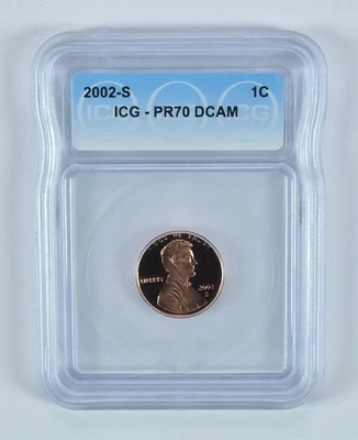 2002-S Lincoln Memorial Cent PR70 DCAM ICG *0923 - Image 1 of 4
