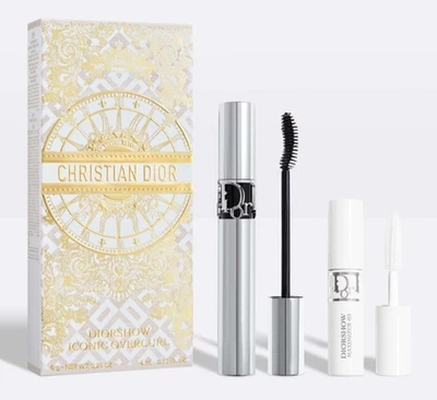 DIOR Diorshow Overcurl Mascara & 4D Primer Serum 2pc Gift Set Edition France NIB - Image 1 of 3