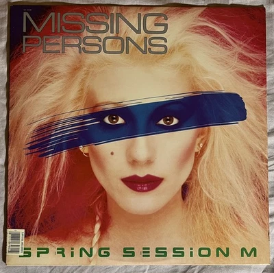 MISSING PERSONS-(LP)-SPRING SESSION M -WITH "DESTINATION UNKNOWN"-CAPITOL - 1982 - Image 1 of 4
