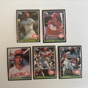 1985 Donruss Baseball Card Lot Cincinnati Reds Pete Rose 641, Price 627 + More - Picture 1 of 2