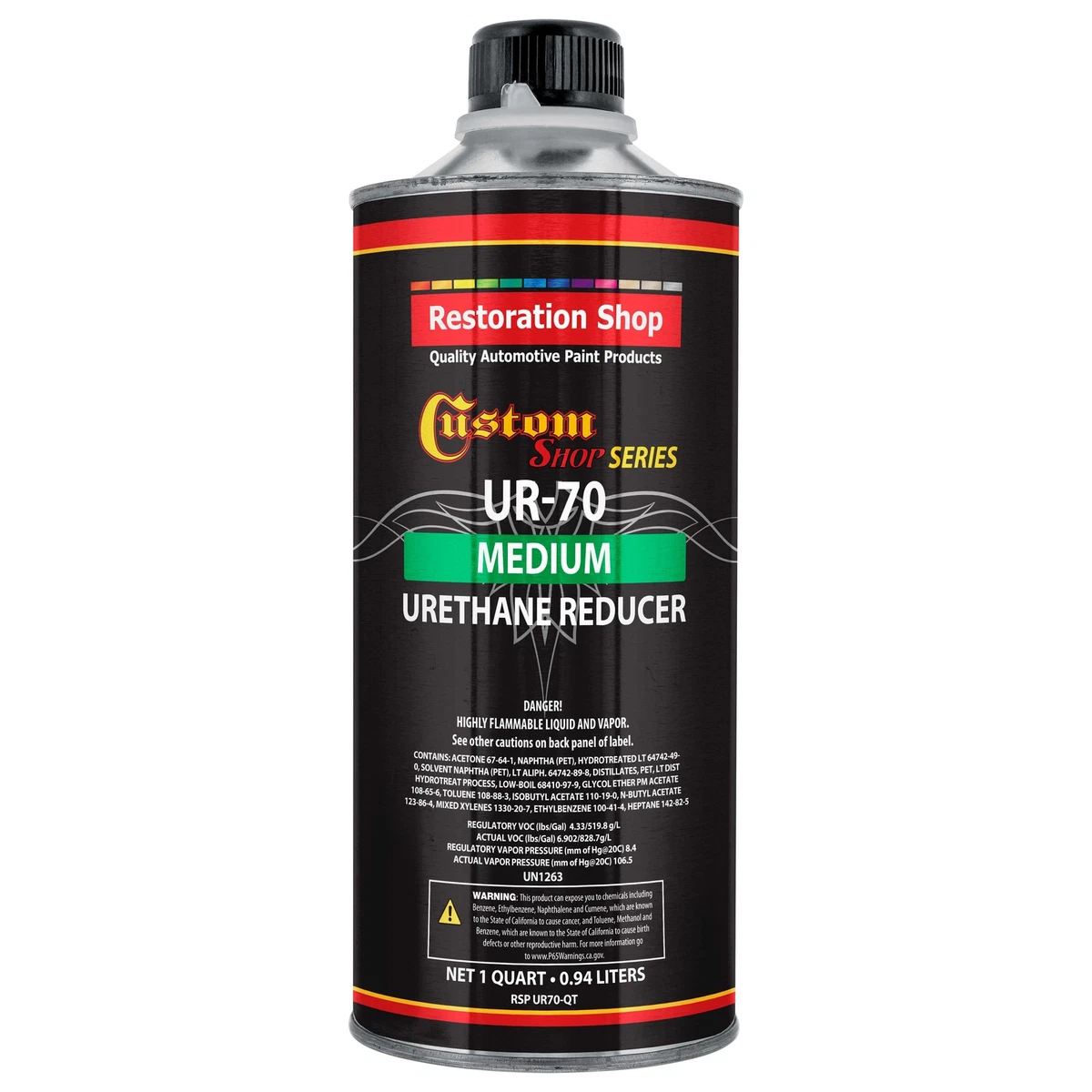 Slow Evaporating Reducer Hot Weather 1 Gallon SLOW Urethane Reducer ...