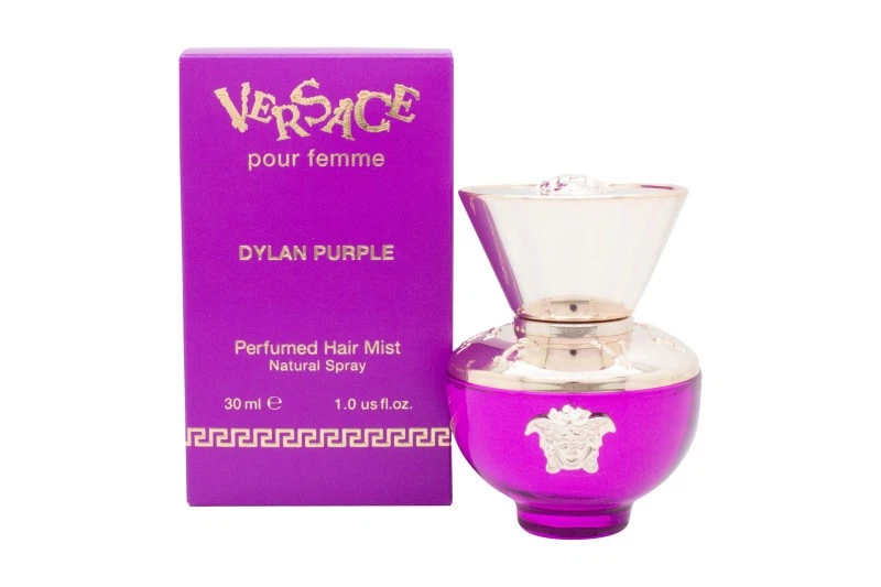Bruma para el cabello perfumada púrpura Versace Pour Femme Dylan Foto 1 de 1