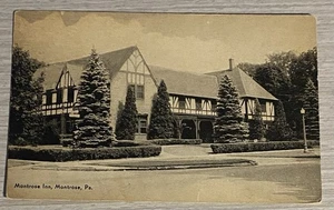 Postal Montrose Inn Montrose Pennsylvania PA - Imagen 1 de 2