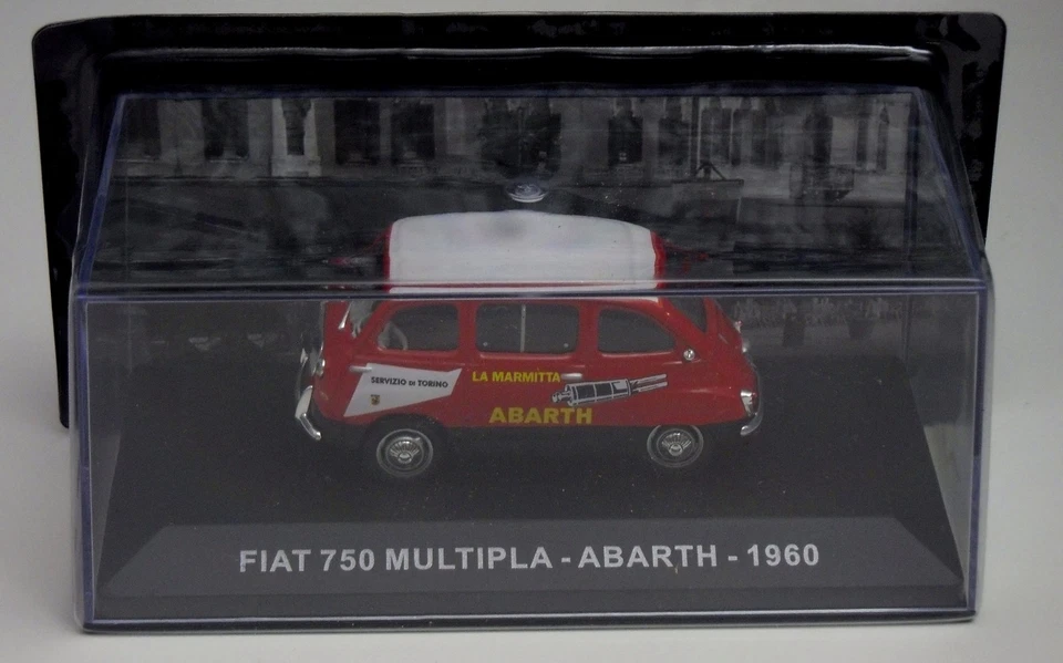 FIAT 750 Multipla - ABARTH  1960  1:43 + VETRINA - Immagine 1 di 1