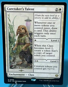 Caretaker's Talent Bloomburrow Regular LP MTG Magic The Gathering - Picture 1 of 2