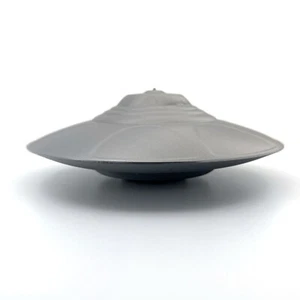 Area 51 Bob Lazar UFO, S4 Sport Model, Alien Spaceship, Silver Grey V2, 3 Inches - Picture 1 of 24