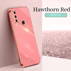 For Huawei Y6P Y7A Y9S Y9 Prime 2019 Silicone Soft Plating Shockproof Case Cover - Picture 1 of 19