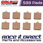 Brake Pads for DUCATI 998 S MONOPOSTO FINAL EDITION 2004 FRONT Goldfren S33