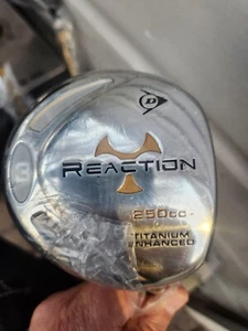 Three New Dunlop 3 Reaction 220cc, 250cc & 450cc Titanium Mid-Firm Flex Graphite - Picture 1 of 4