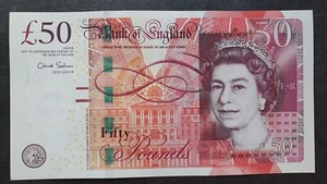 GREAT BRITAIN, Bank of England 50 pounds 2010, P-393a, C.Salmon, UNC, perfect - Picture 1 of 3