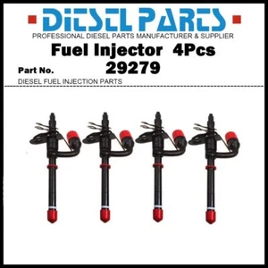 4 piezas boquilla de lápiz inyector de combustible 29279 para John Deere SE500826 SE501101 RE48786 - Imagen 1 de 10