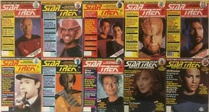 Star Trek The Next Generation Official Magazine 30 Lot # 1 to 30 No Gaps VF-/VF+ - Picture 1 of 4