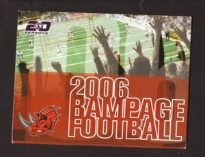 Programma tascabile Grand Rapids Rampage 2006 EP Sports AFL - Foto 1 di 2