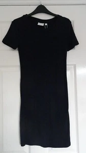 **BNWT**DARK BLUE SHORT SLEEVED DRESS**SIZE S** - Picture 1 of 4