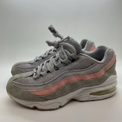 Nike Air Max 95 GS Niñas Talla 5Y Jóvenes 310830-011 Zapatos para Correr Rosa Gris Foto 1 de 4