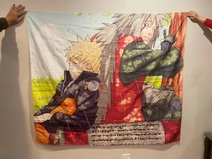 Anime Tapestry Wall Hanging Tapestry Decor Naruto 50" x 60" with Hangers