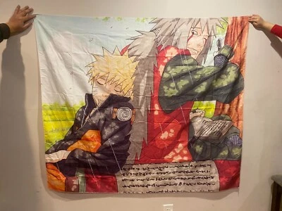 Tapiz Anime Colgante de Pared Tapiz Decoración Naruto 50" x 60" con Perchas Foto 1 de 4