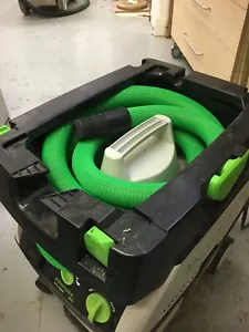 Cubierta envolvente de manguera de extracción Festool *verde con reductor de calor - Imagen 1 de 5
