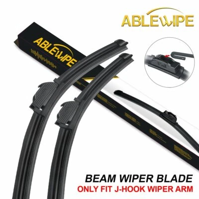 ABLEWIPE Fit For Chevrolet Chevy UPLANDER 2005-2008 Beam Wiper Blades (Set of 2) - Imagem 1 de 4