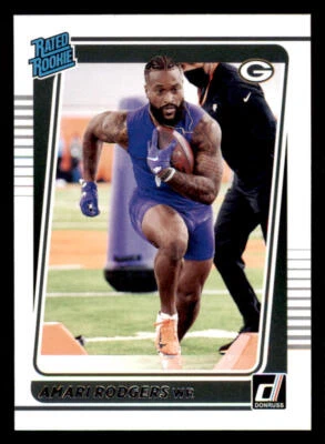 2021 Donruss #303 Amari Rodgers RR RC - Image 1 of 2