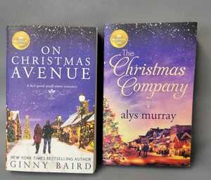 Halmark Publishing Christmas Romance Books Lot OF 2 Paperback 2022 - Picture 1 of 15