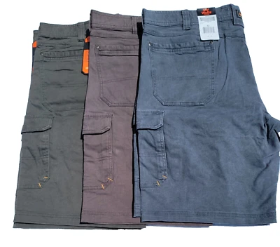 (Pack de 3) Pantalones cortos de trabajo de carga de paredes. 6 bolsillos, #42 C/marrón, D/verde, gris Foto 1 de 4