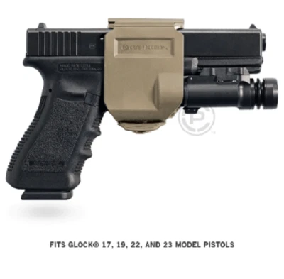 Crye Precision - GunClip Holster for Glock 17 19 22 23 - Right Handed - FDE Tan - Image 1 of 4