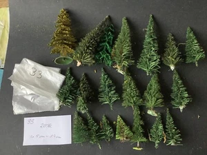 Pista HO - Mezcla de coníferas 20 unidades / H= 5 - 14 cm (CW692-8R19/8)-4 - Imagen 1 de 6