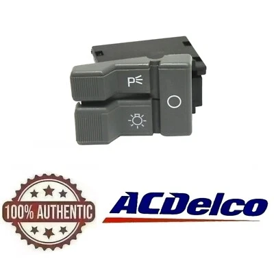 Interruptor de faros ACDelco D1561D GM equipo original nuevo envío gratuito EE. UU. Foto 1 de 2