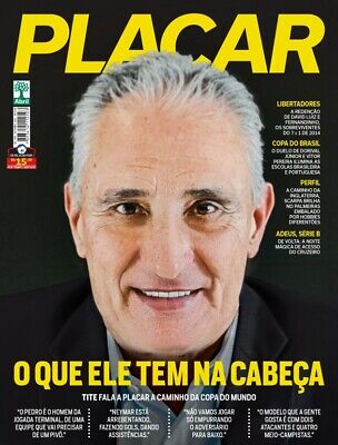 PLACAR OCTOBER 2022 = TITE BRAZIL WORLD CUP SELEÇÃO Football Soccer Magazine • 11.90€