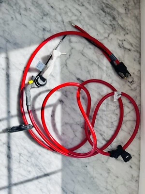 Cable de batería positivo BMW E39 serie 5 13 ft de largo 1998-2004 525i 528i 530i OEM Foto 1 de 4