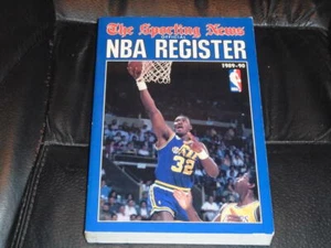 1989 1990 TSN The Sports News NBA Baloncesto Registro Guía Karl Malone - Imagen 1 de 1