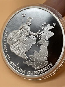 Britische Währung und Geschichte die Briten Münze Münzen Großbritannien Six Pence Gold - Bild 1 von 12