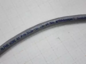 Alpha Wire 5120/15C 24/15C XtraGuard 1 Premium Suprashield Control Cable /5ft - Picture 1 of 9