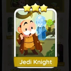 Jedi Knight Monopoly_Go_3 Stars Sticker ⭐⭐⭐ - FAST DELIVERY - Picture 1 of 1