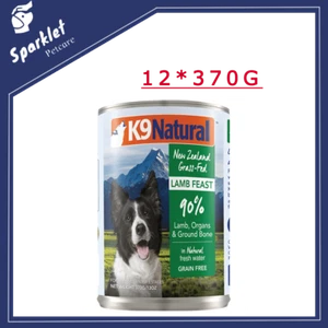 K9 NATURAL Wet Dog Food Canned Lamb Feast 12*370g (Mix recipes allowed) - Picture 1 of 1
