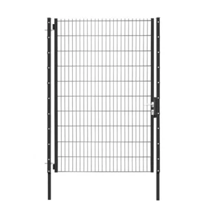 Toranlage 2m hoch x 1,5m breit - Gartentor Camas Toranlage Doppelstabmattentor - Bild 1 von 3