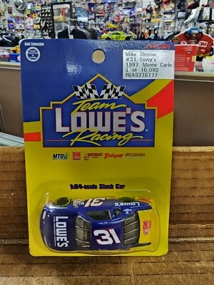 1997 Action Mike Skinner #31 Lowe's Monte Carlo 1:64 Scale Diecast - Image 1 of 2