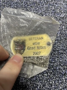 WALT DISNEY WORLD CAST ONLY SECURITY TAGS GRAD NITE WDW - Picture 1 of 2