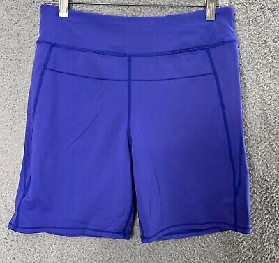 Calvin Klein Performance Womens Blue Quick Dry Activewear Stretch Shorts Size L • 8.99€