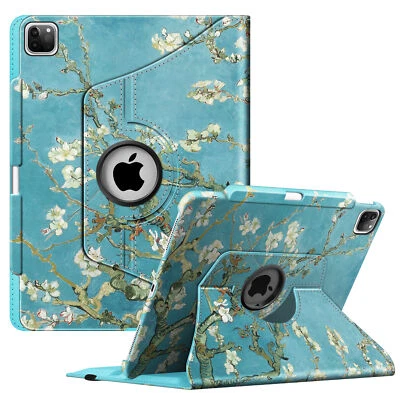 Case For iPad Pro 12.9 4th Gen 2020/3rd Gen 2018 360° Rotating Case Stand Cover - Image 1 of 4