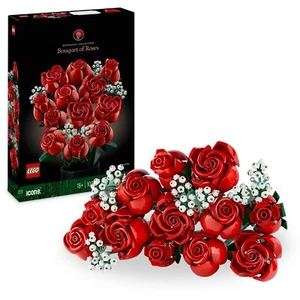 LEGO Botanicals Mazzo di Rose - Set di Fiori Artificiali per Adulti - Regali... - Foto 1 di 9