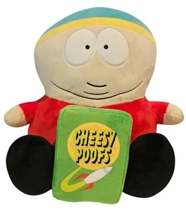 Kidrobot South Park Cartman w/ Cheesy Poofs 13" HugMe Shake Action Plush - Picture 1 of 12